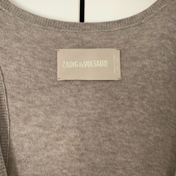 ❤️Zadig & Voltaire Twisted Hem Knit Racerback M - Picture 1 of 7